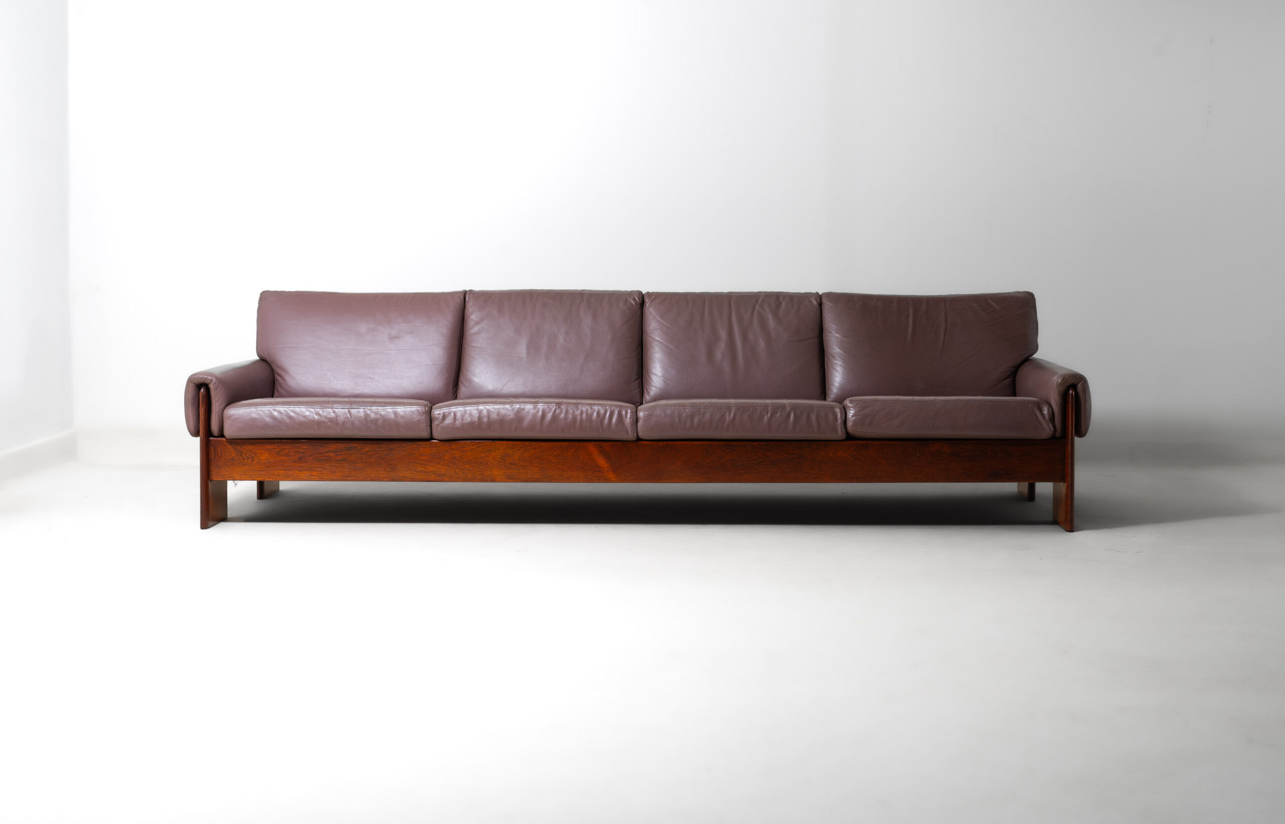 Wide Italian loft sofa