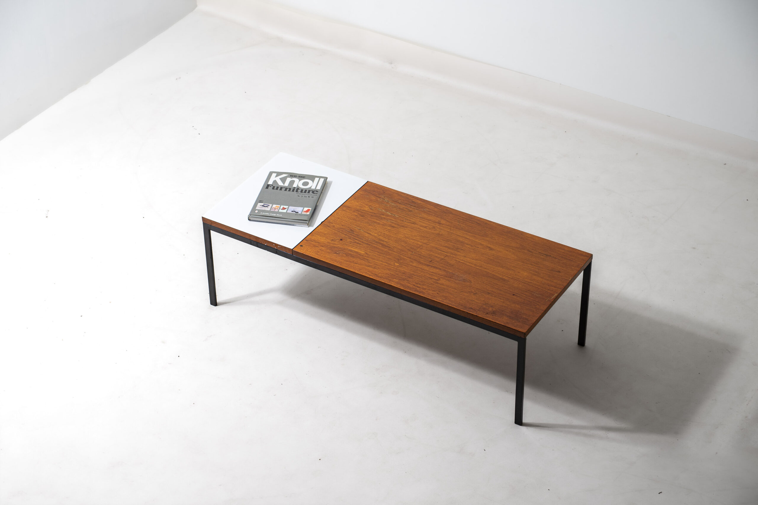 Modernist bi-color table